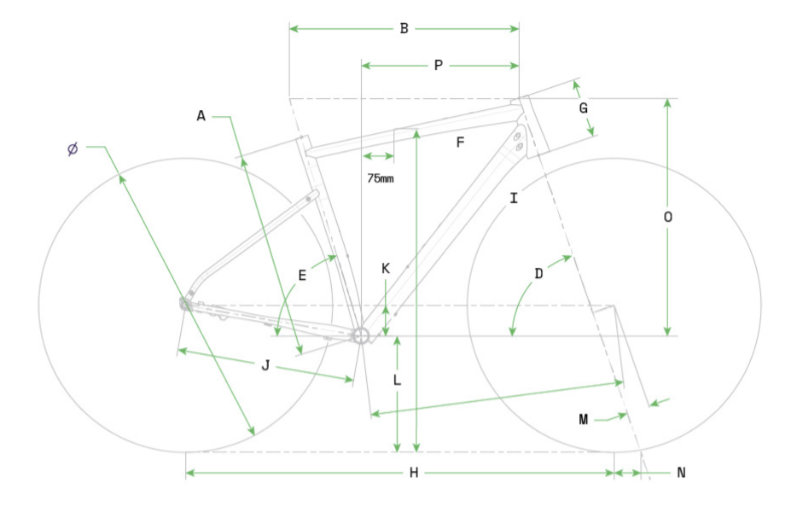 Cannondale Topstone 1 Geometrie