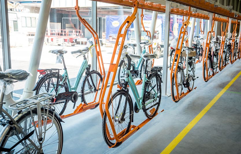 Gazelle Produktionsstraße Gazelle Fahrrad Produktion