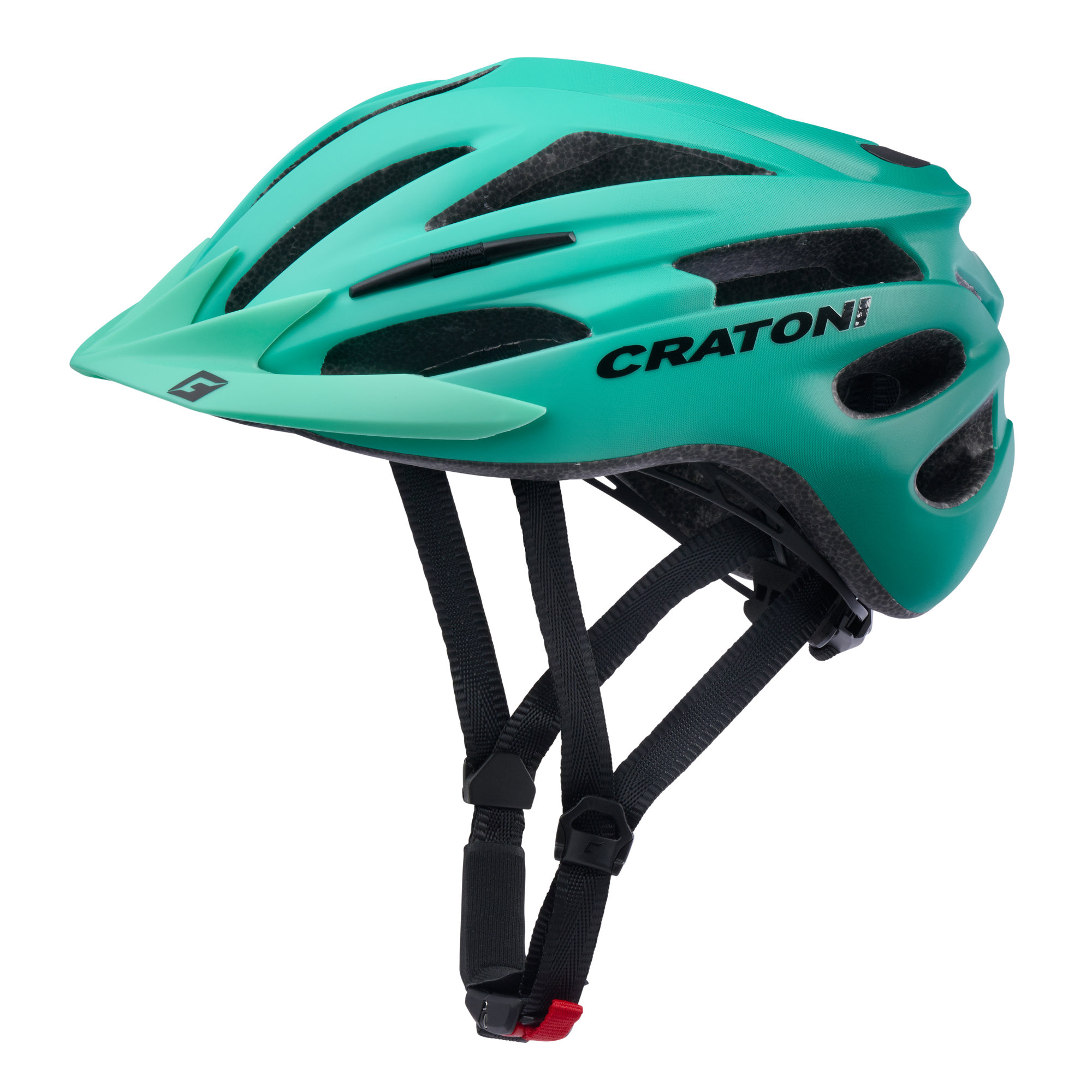 Cratoni Pacer Jr Fahrradhelm Kinder T Rkis Matt Gr E S M Cm