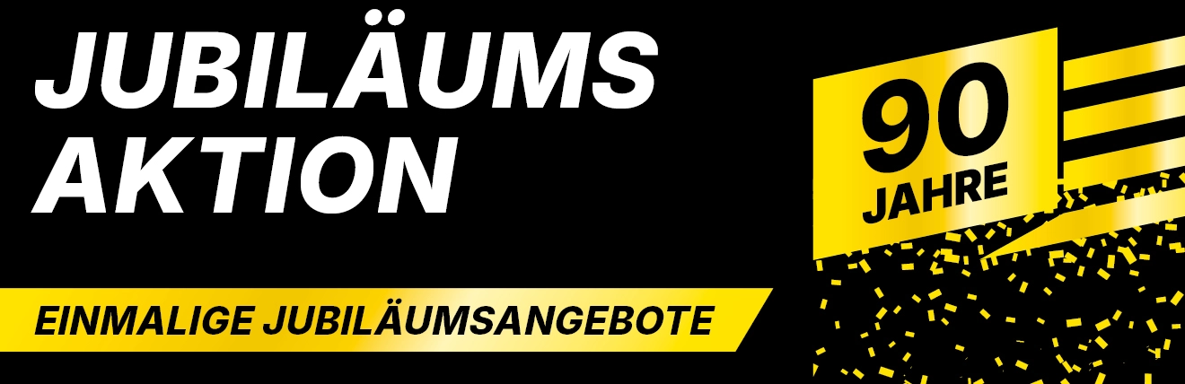 90 Jahre Jubliäumsverkauf