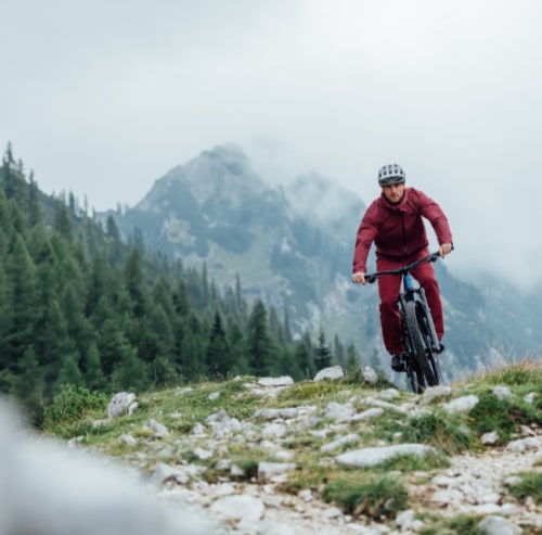 Weite Mountainbikehosen lang für alpine Touren