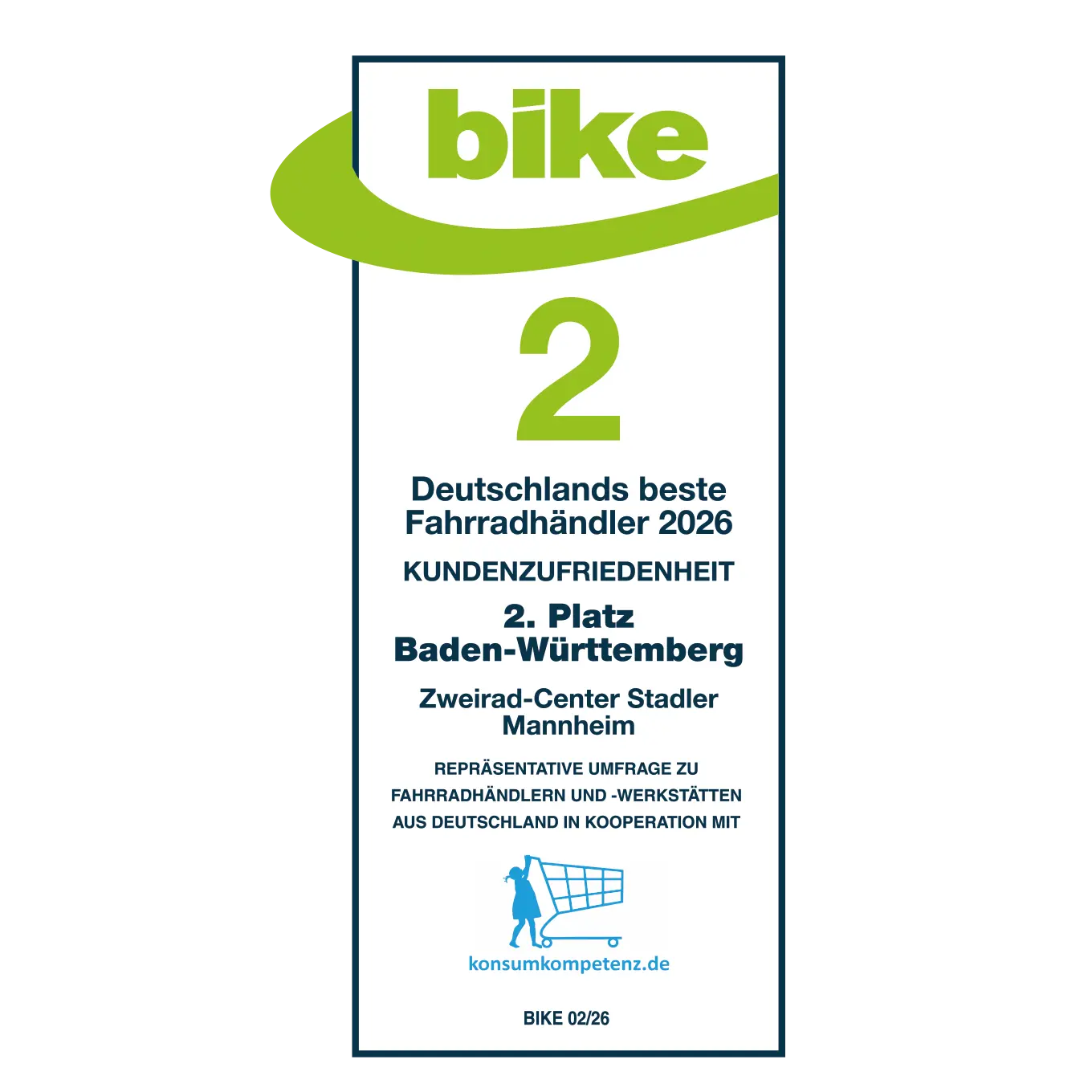 Bike Testsiegel