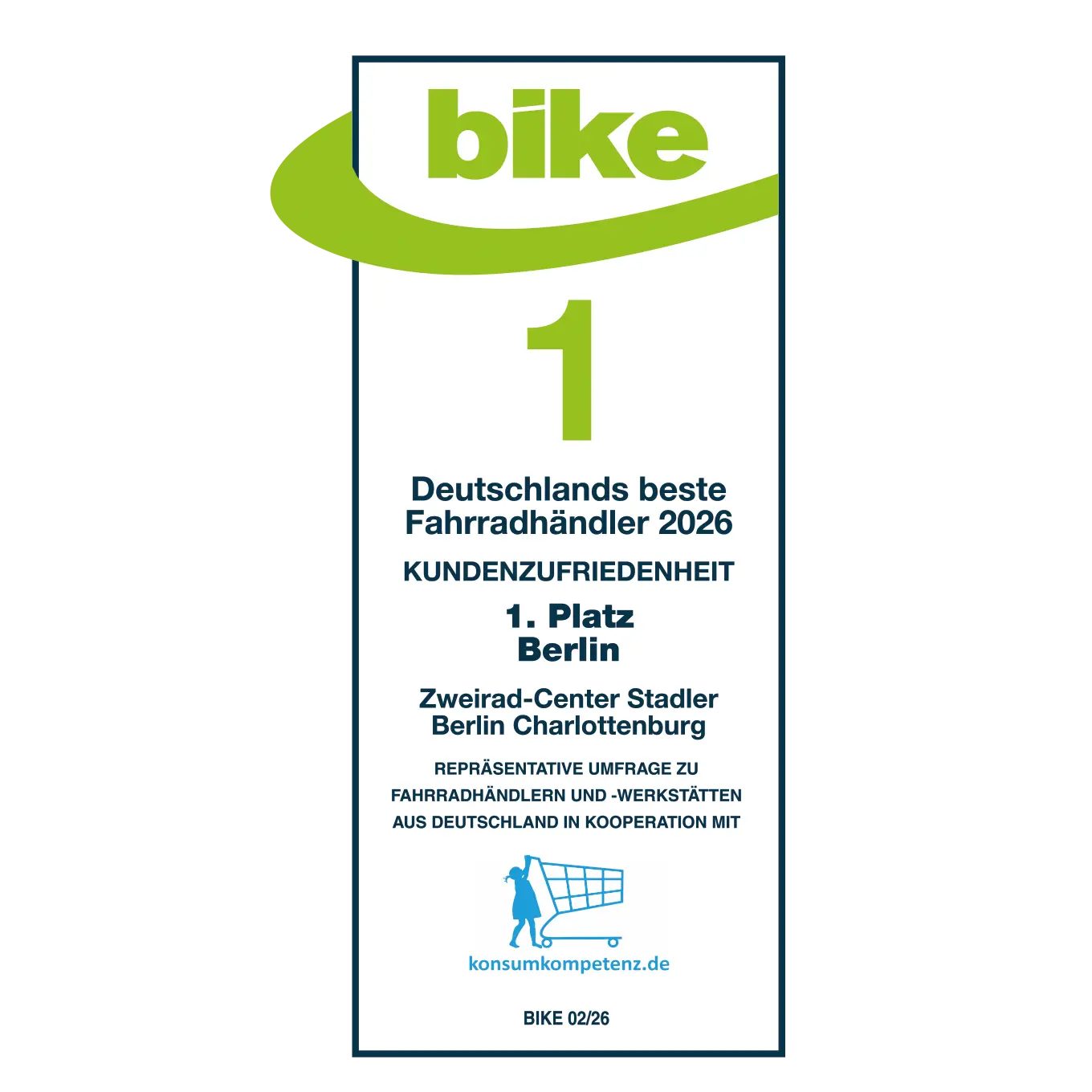 Bike Testsiegel