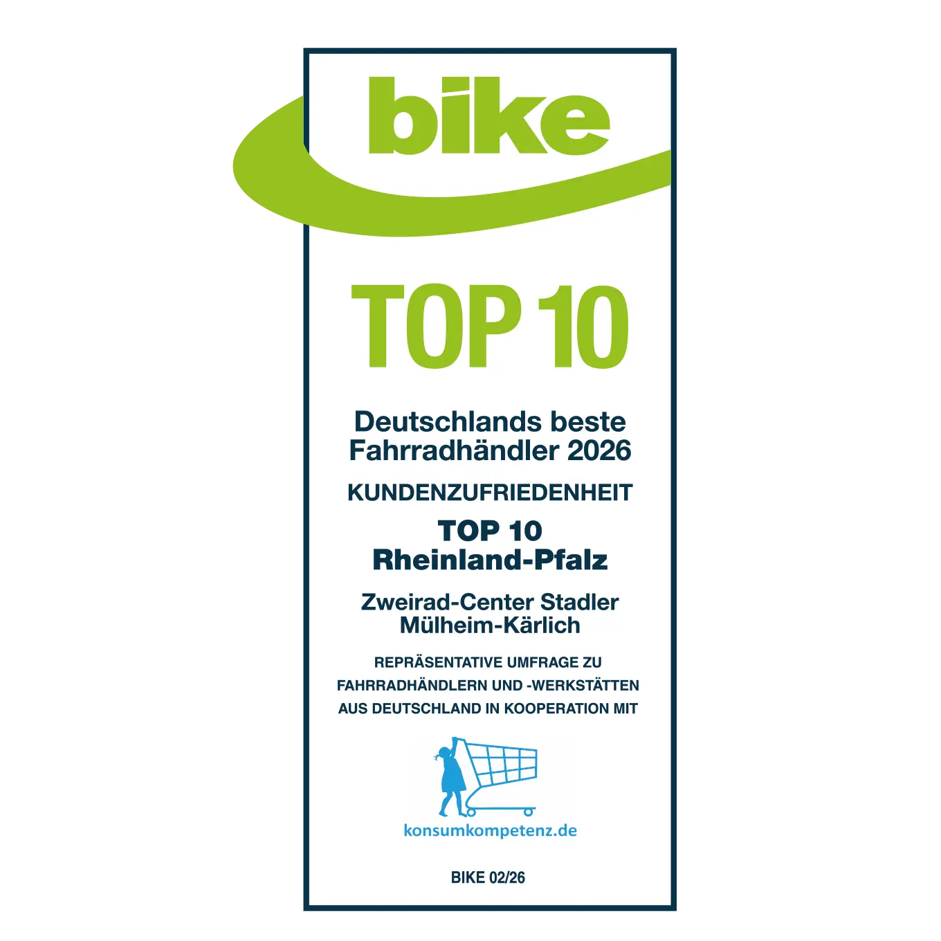 Bike Testsiegel