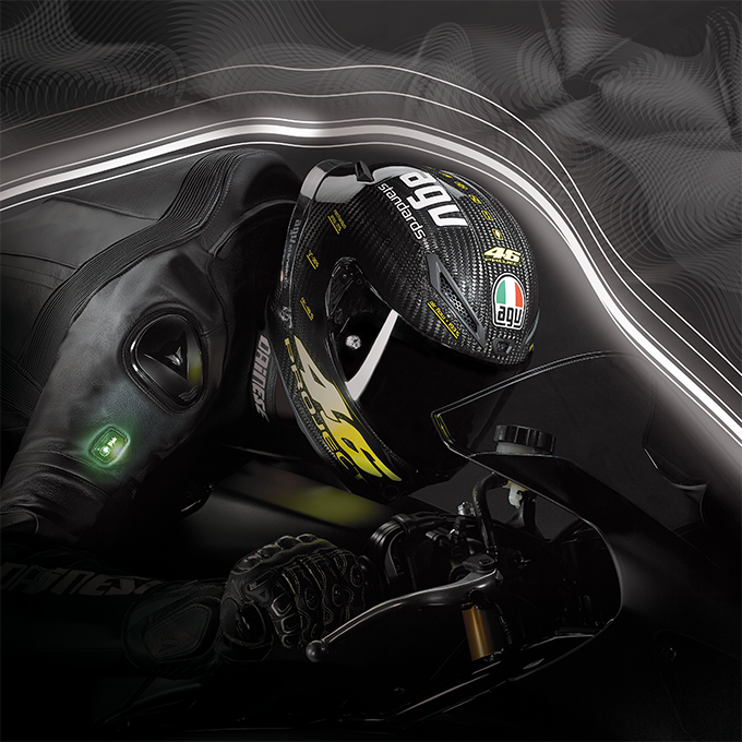 Motorradhelm von AGV