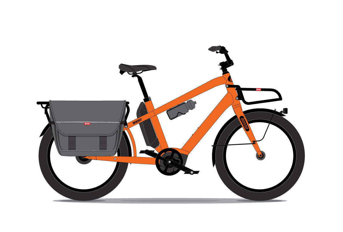 Verschiedene Ausstattungsmöglichkeiten mit den Benno Etility-Bikes