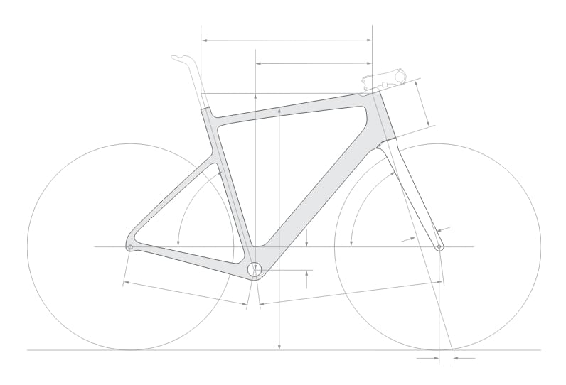 Cervelo Caledonia Geometrie