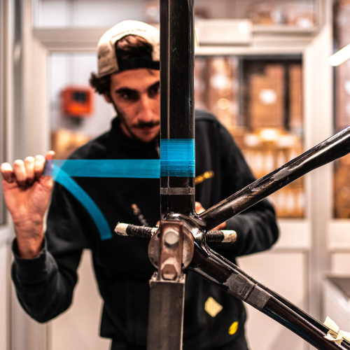 Colnago - aufwendige Handarbeit
