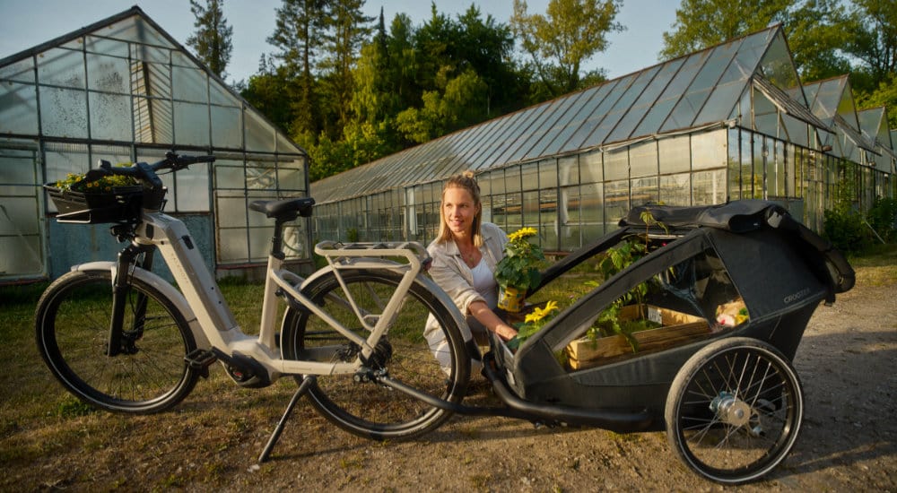 Fahrradanhänger sind praktische Alltagshelfer fürs Fahrrad