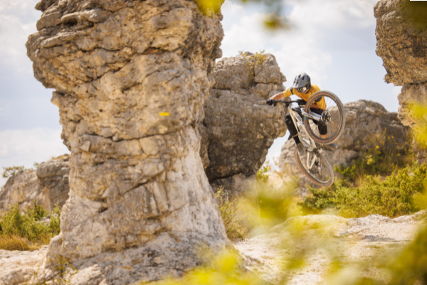 Mountainbiken technisch anspruchsvolll