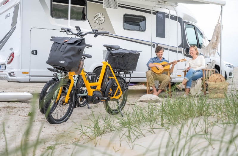 Mit E-Kompakträdern auf Reise