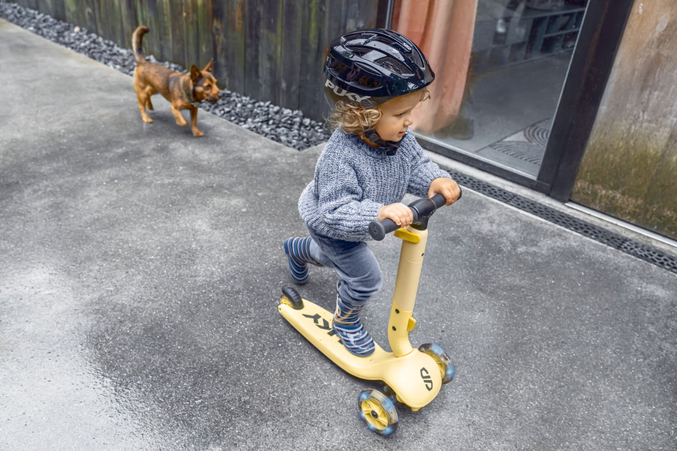 Puky Push für kleine Rollerfahrer