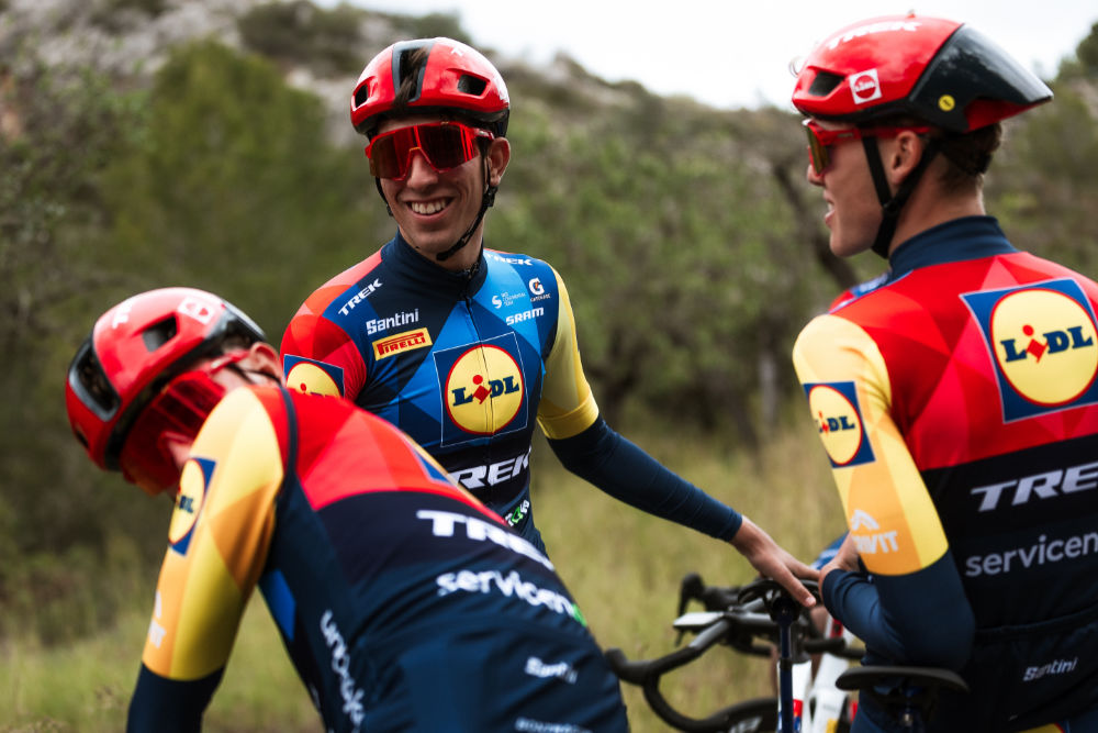 Santini unterstützt das Lidl Trek Team