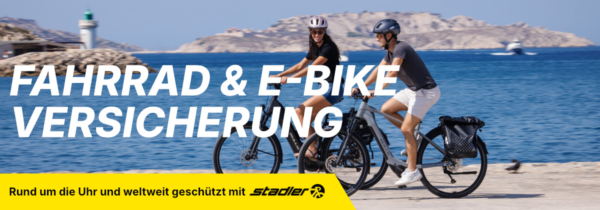 Fahrradversicherung für Fahrrad und E-Bike