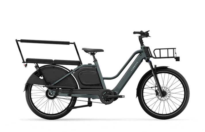 Das Longtail ist ein vielseitiges Urban E-Lastenrad