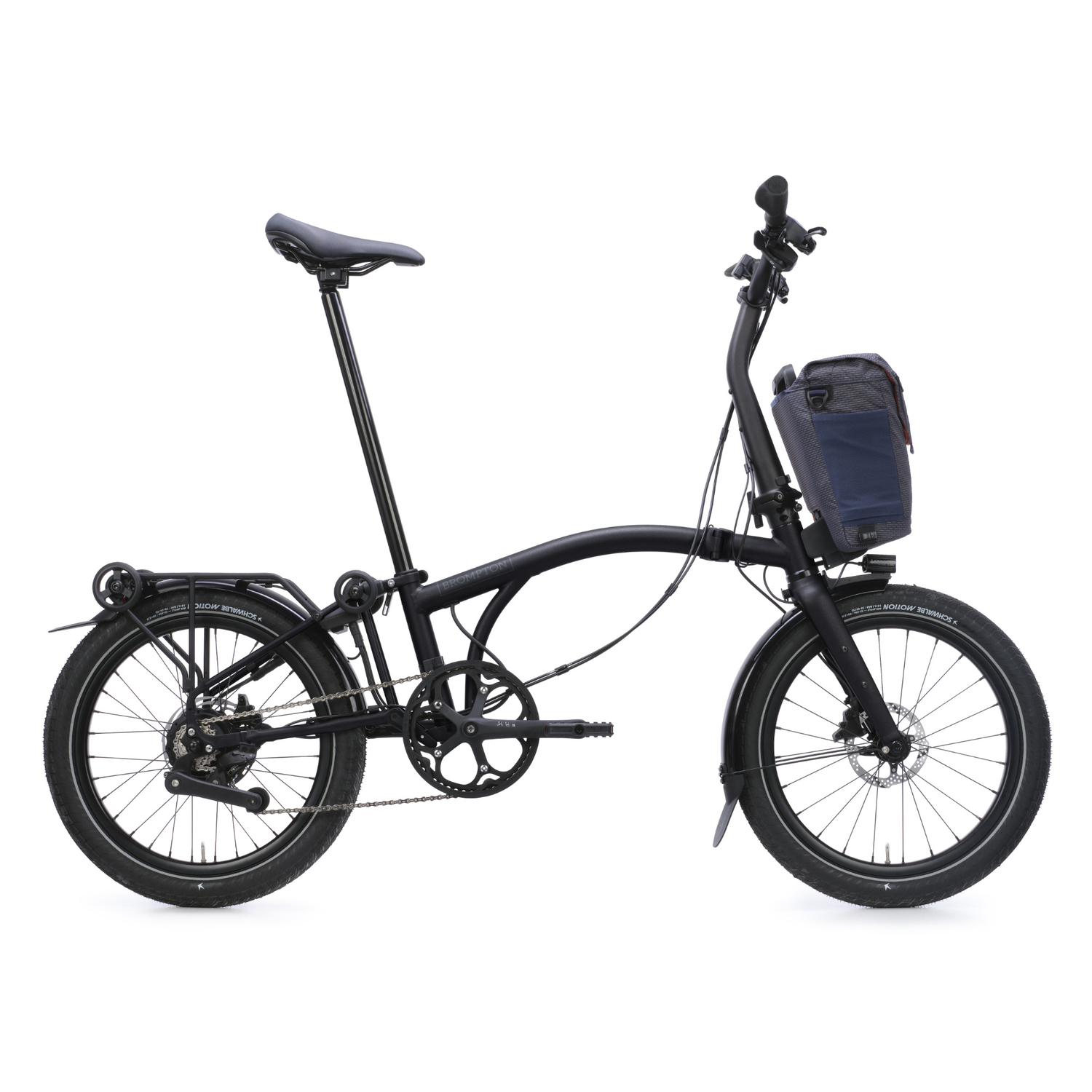 Brompton Electric G-Line City+ E-Bike Faltrad 20" schwarz