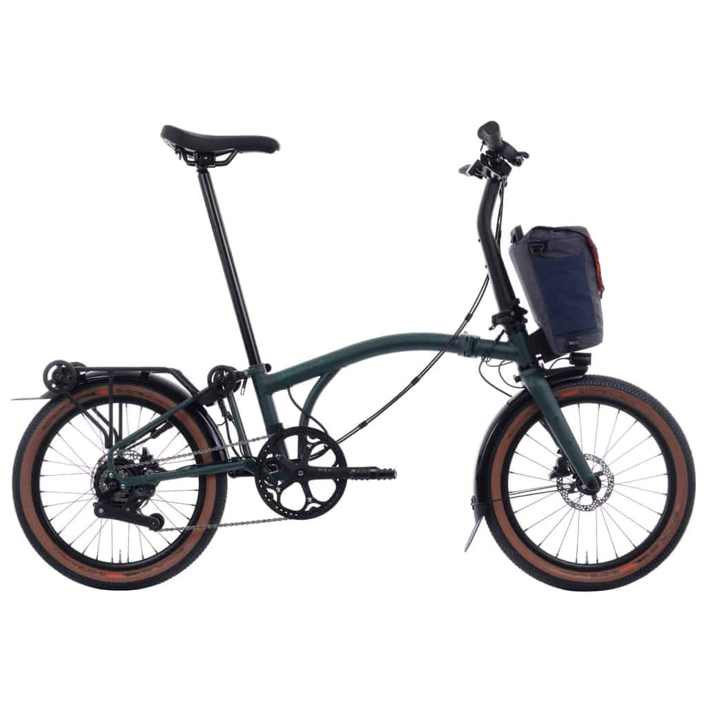 Brompton Electric G-Line G4 E-Bike Faltrad 20" grün