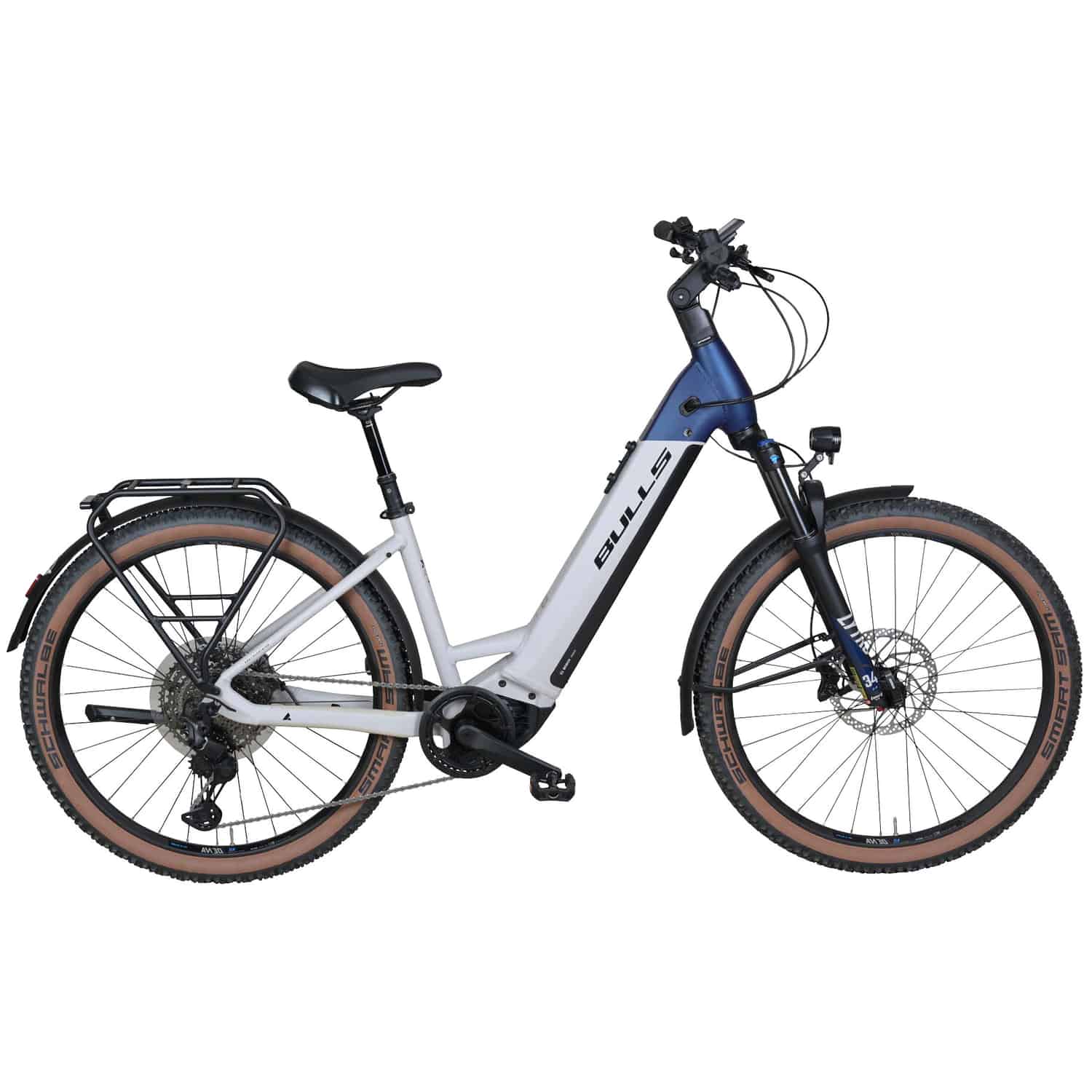 Bulls Iconic EVO 3 SUV E-Bike Tiefeinsteiger 27,5" grau-blau