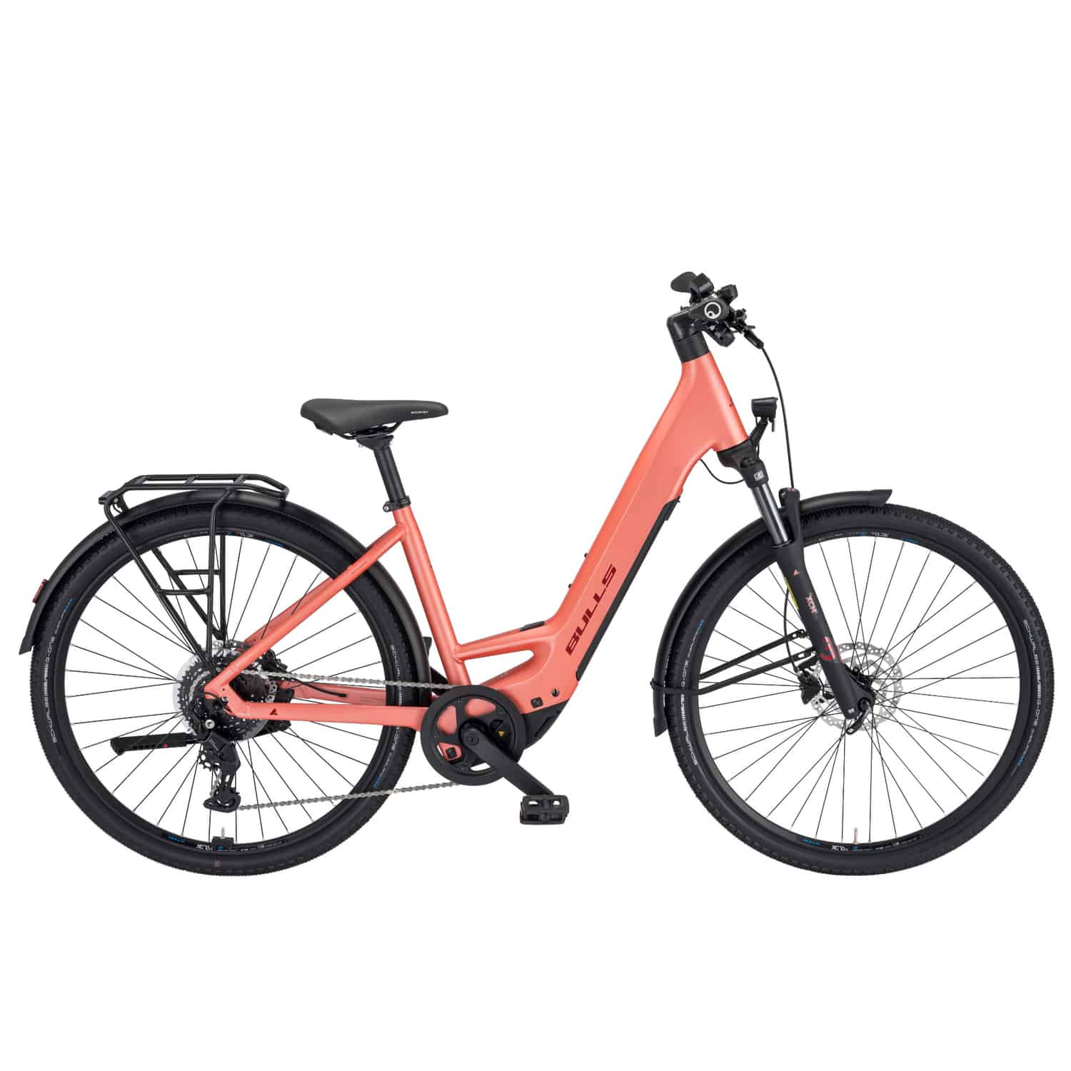 Bulls Cross Lite EVO SX LT E-Bike Trekkingrad Tiefeinsteiger 28" rosa