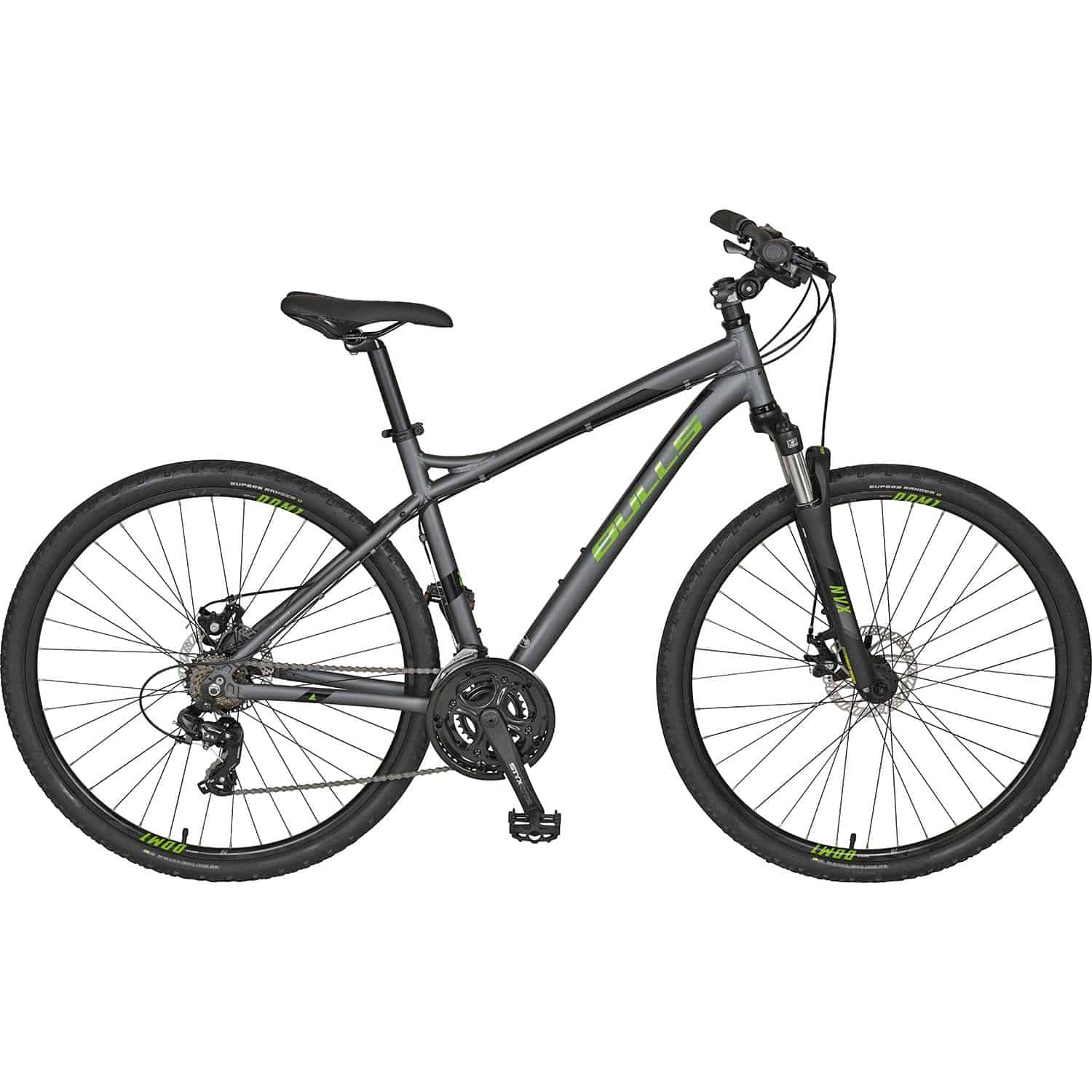 Bulls Raptor Cross Crossbike Herren 28" grau
