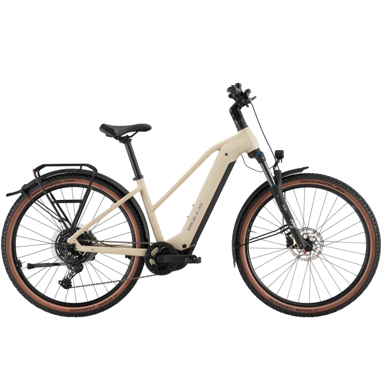 Bulls Iconic EVO 1 E-Bike Trekkingrad Trapez 29" beige