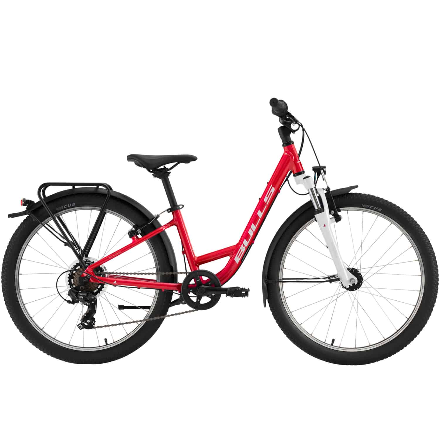 Bulls Tokee Street 24 7G Jugendrad 24" rot 31 cm
