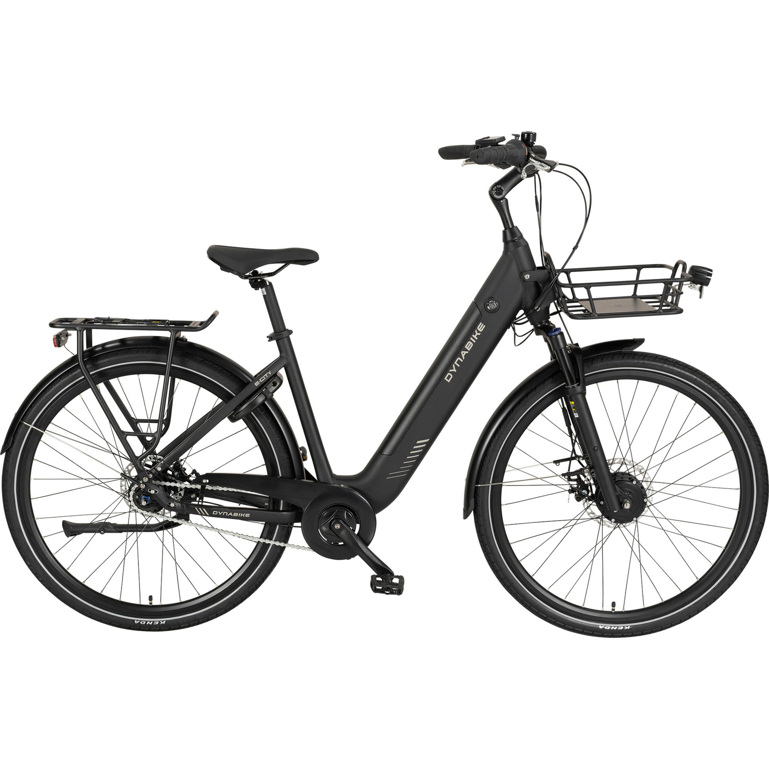 Dynabike E-City E-Bike City Bike Tiefeinsteiger 28" schwarz