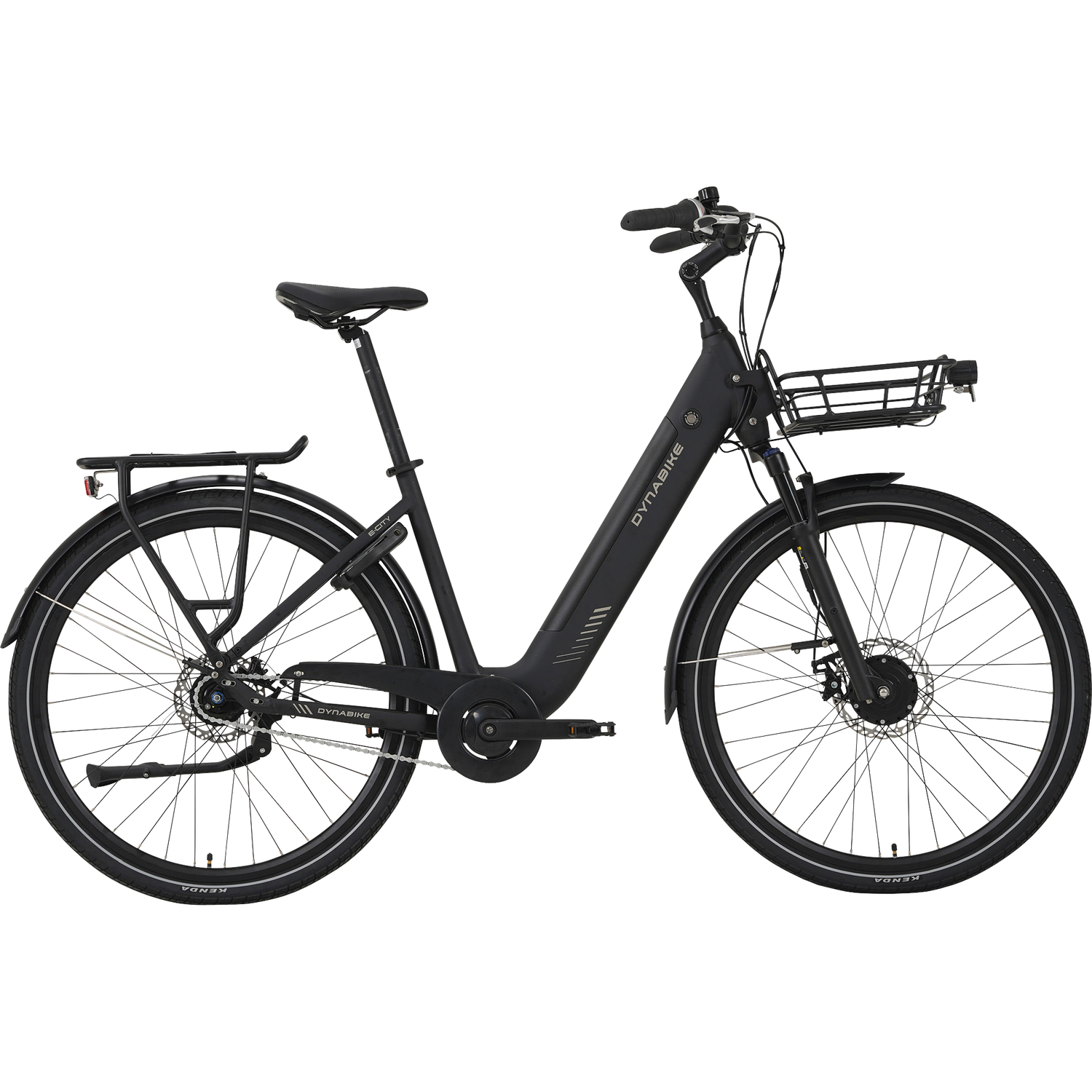 Dynabike E-City E-Bike City Bike Tiefeinsteiger 28" schwarz