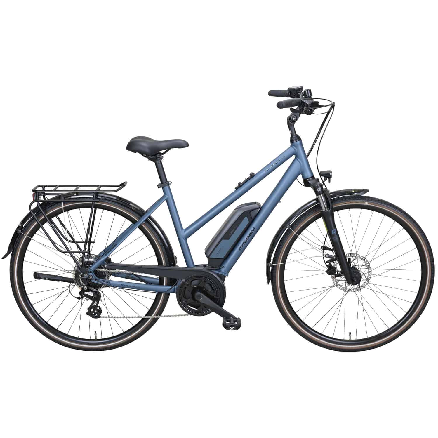 Dynamics Forte Plus 408 E-Bike Trekkingrad Trapez 28" blau