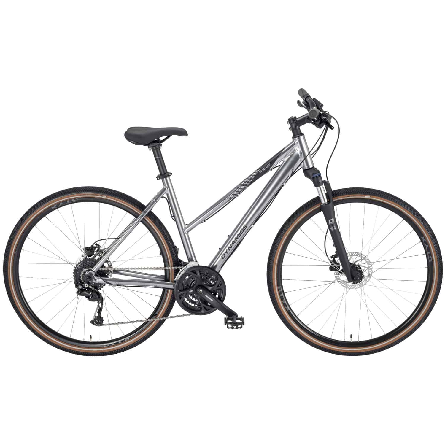 Dynamics Isobaric Crossbike Trapez 28" silber
