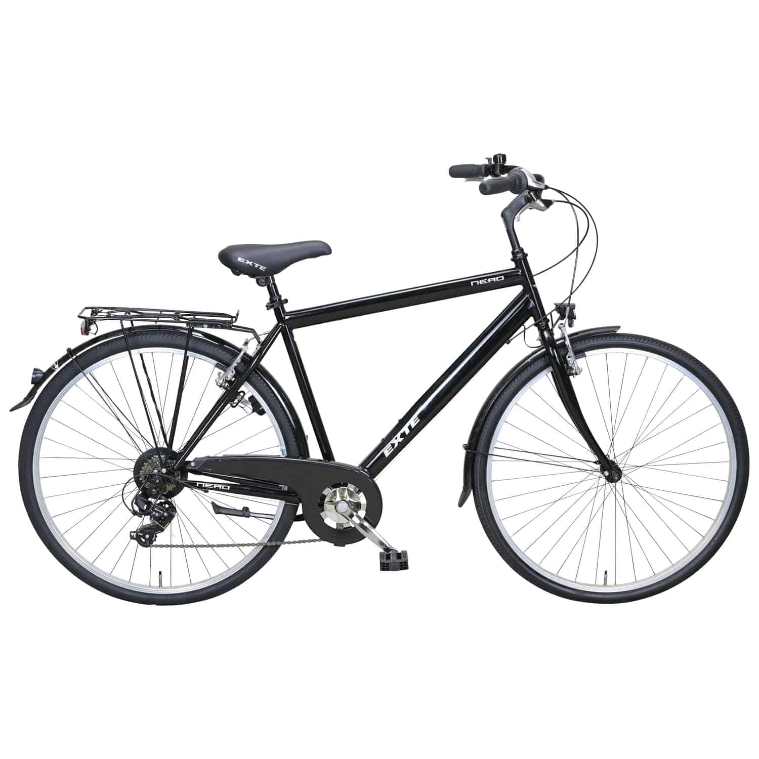 EXTE Nero City Bike Herren 28" schwarz