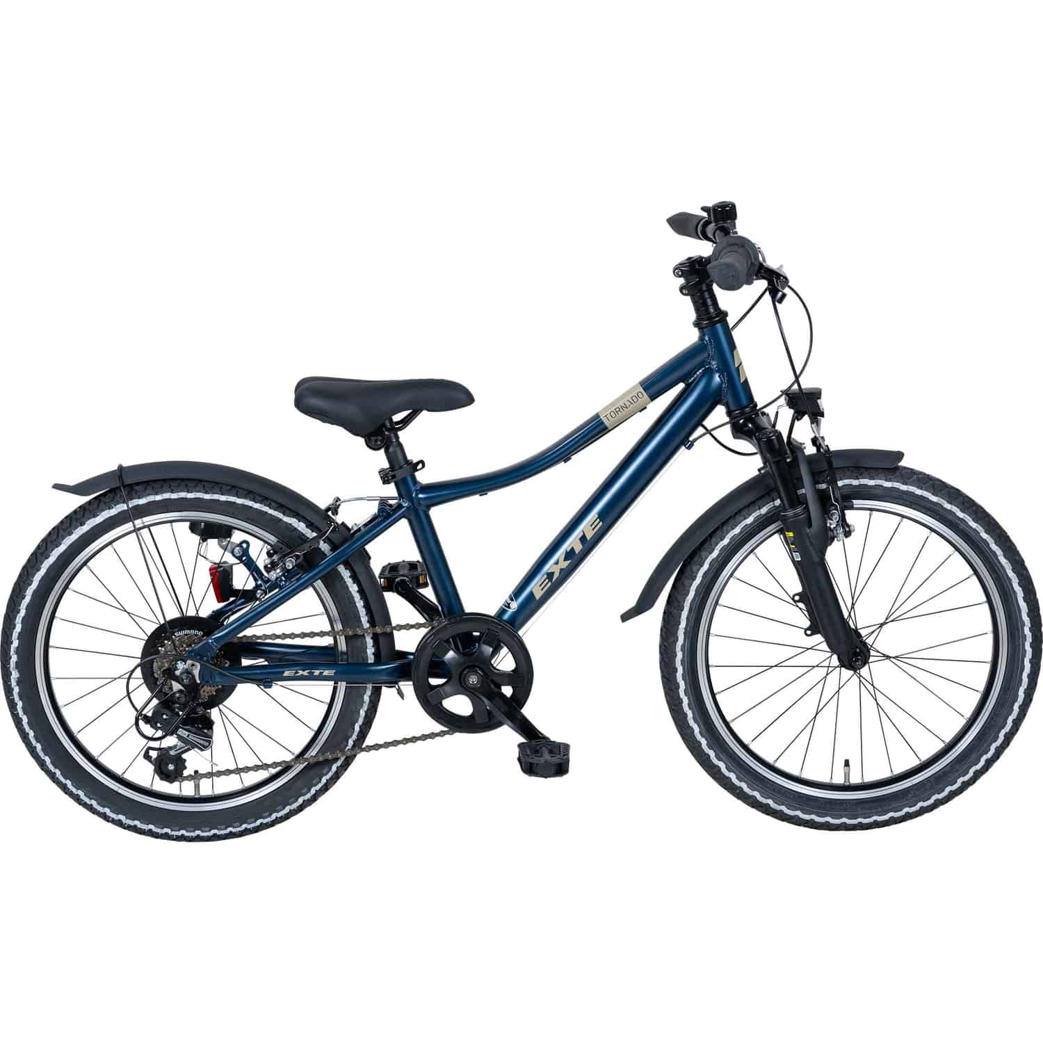 EXTE Tornado Kinderfahrrad 20" blau