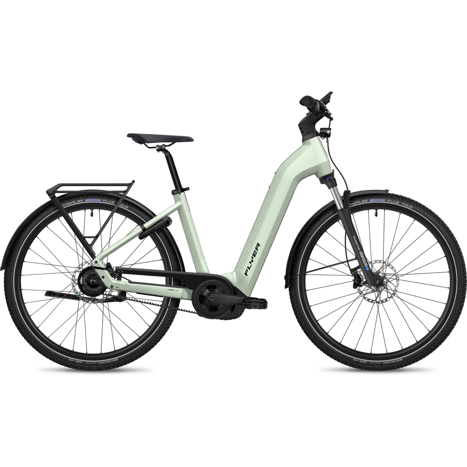 Flyer Gotour 5.43 CX E-Bike ATB Tiefeinsteiger 29" grün