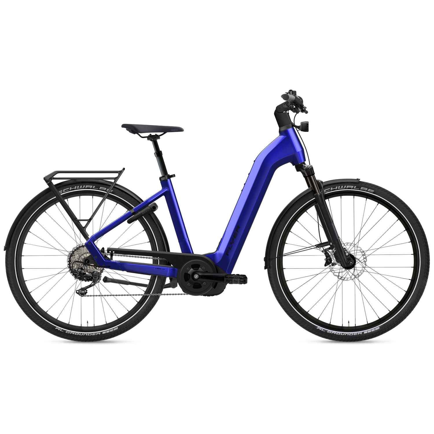 Flyer Gotour 7.10 E-Bike Trekkingrad Tiefeinsteiger 29" blau