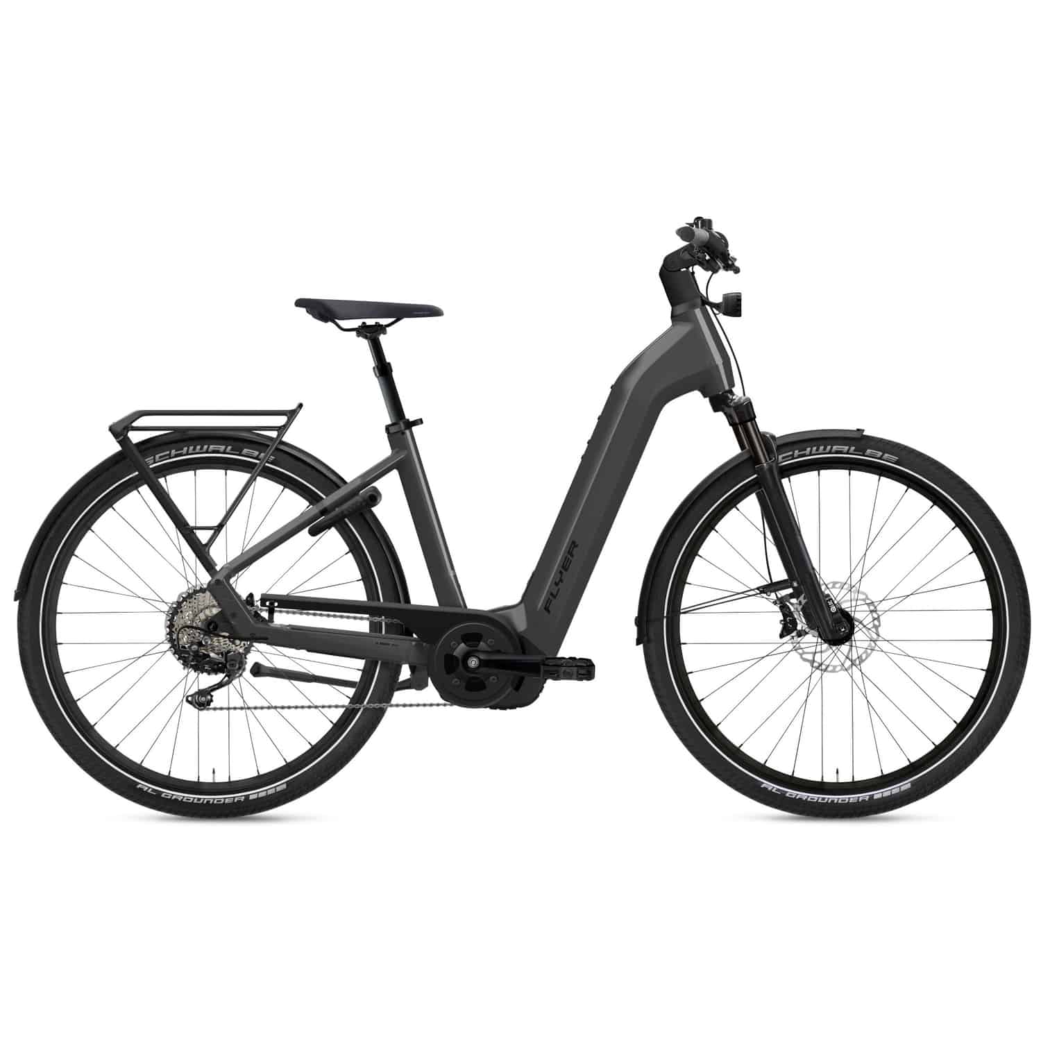 Flyer Gotour 7.10 E-Bike Trekkingrad Tiefeinsteiger 29" grau M = 48 cm