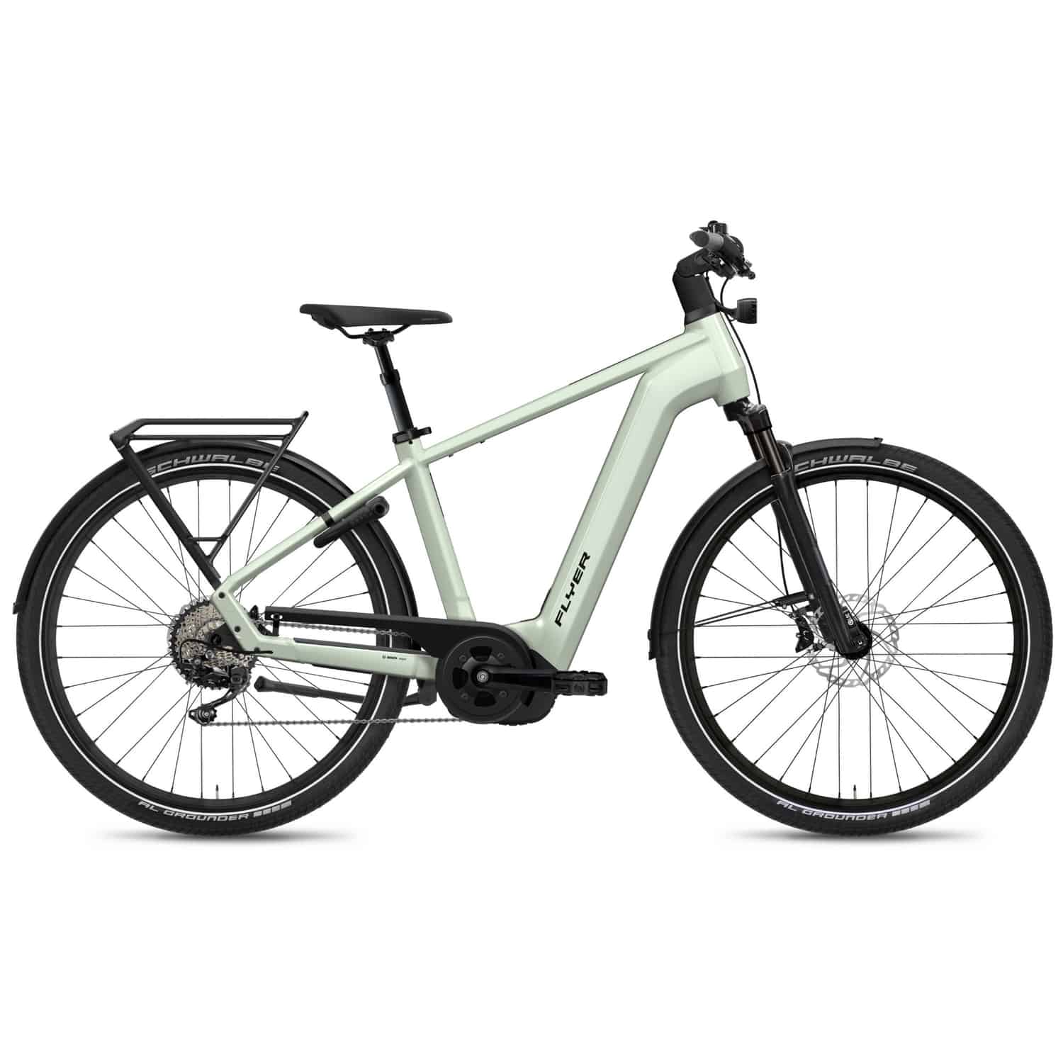 Flyer Gotour 7.10 ABS E-Bike Trekkingrad Herren 29" grün