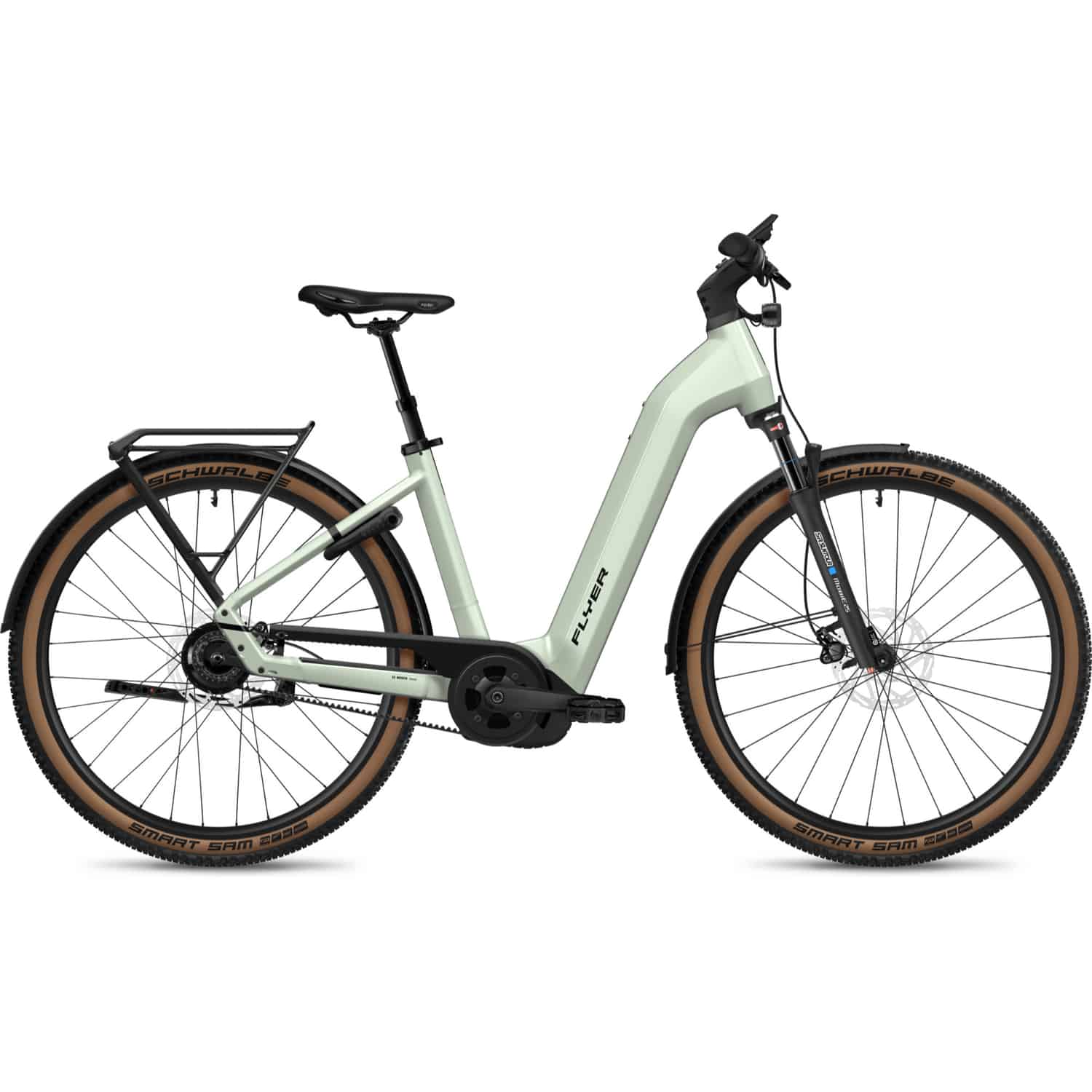 Flyer Gotour 5.23 CX E-Bike ATB Tiefeinsteiger 29" grün