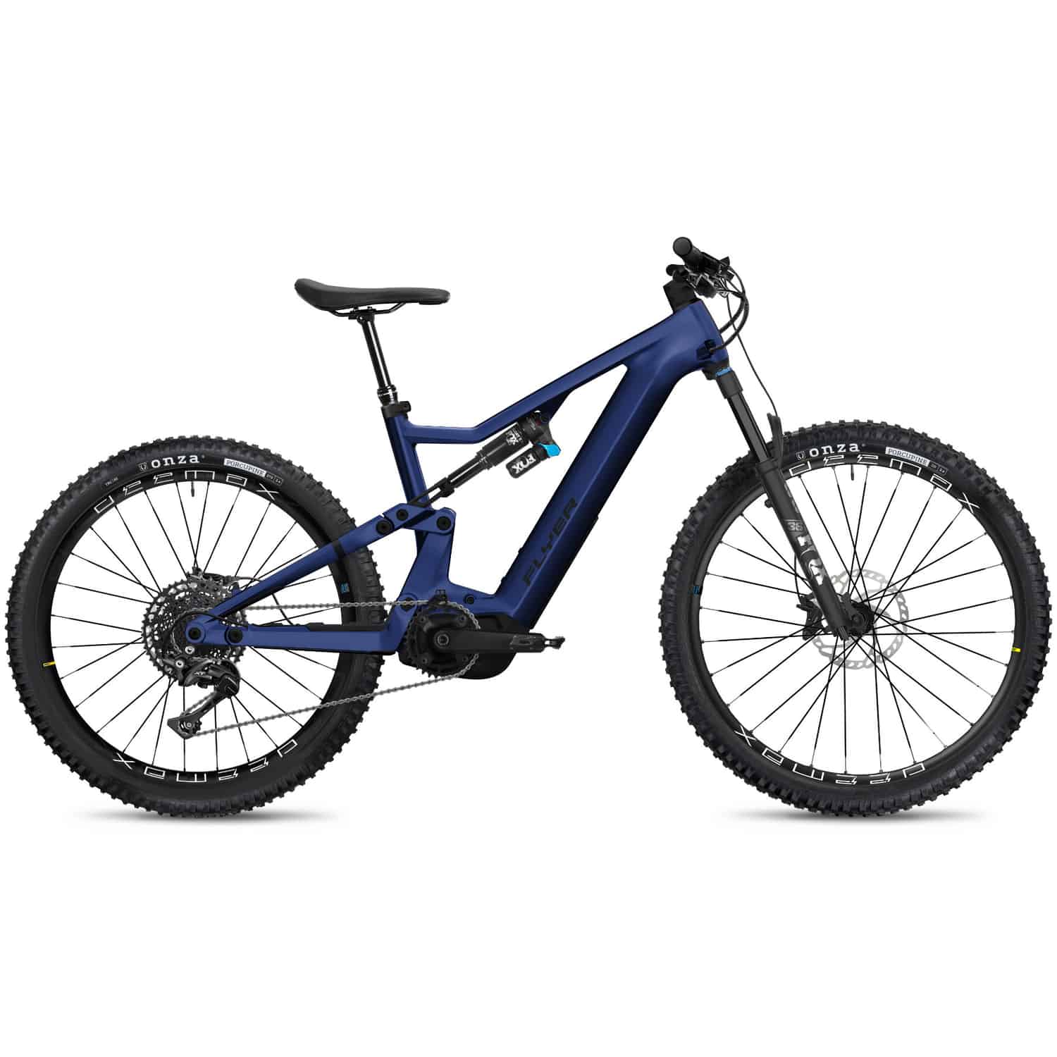 Flyer Uproc X 8.70 E-Bike Mountainbike Fully 29"-27,5" blau