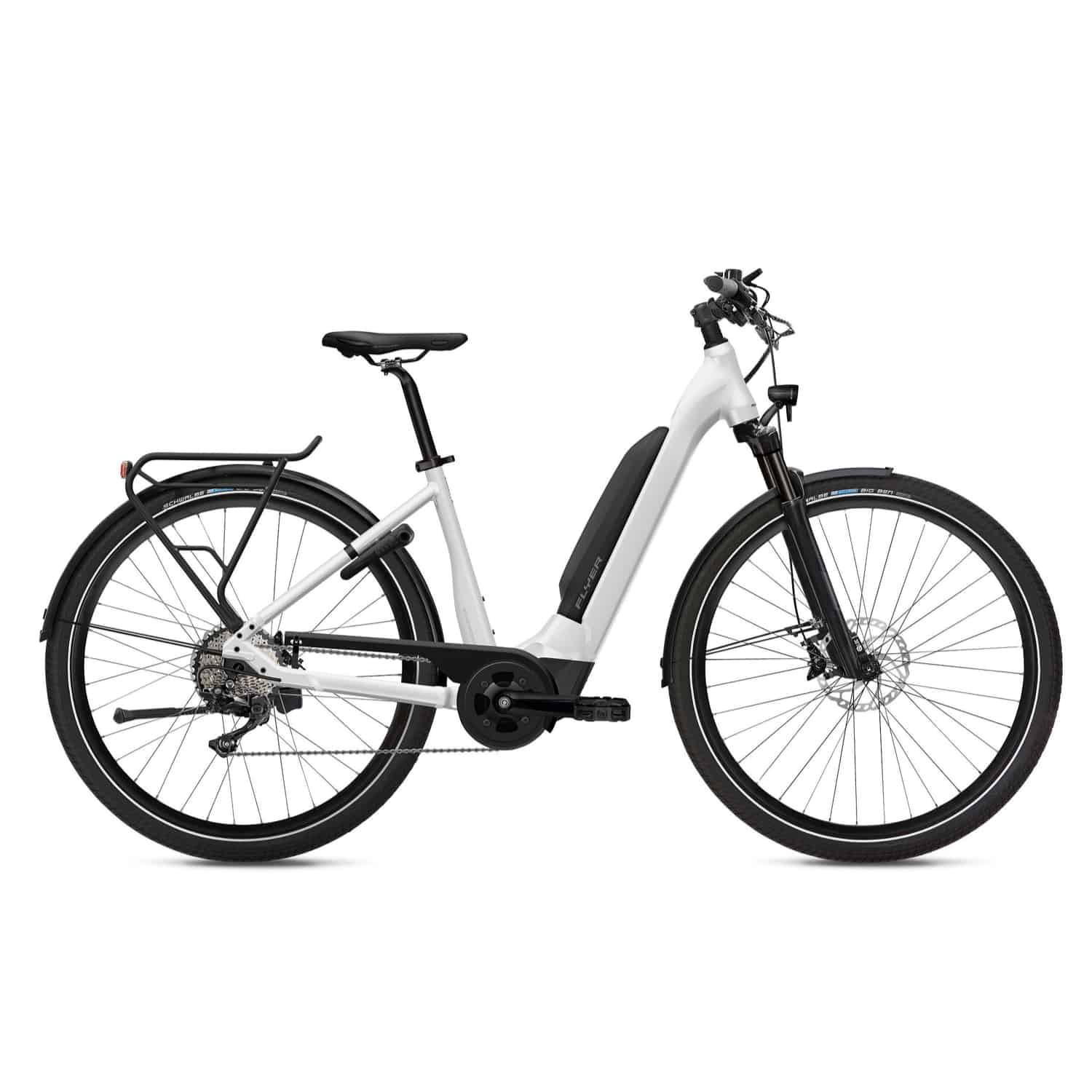 Flyer Upstreet 5 7.12 XC E-Bike Trekkingrad Tiefeinsteiger 27.5" weiß