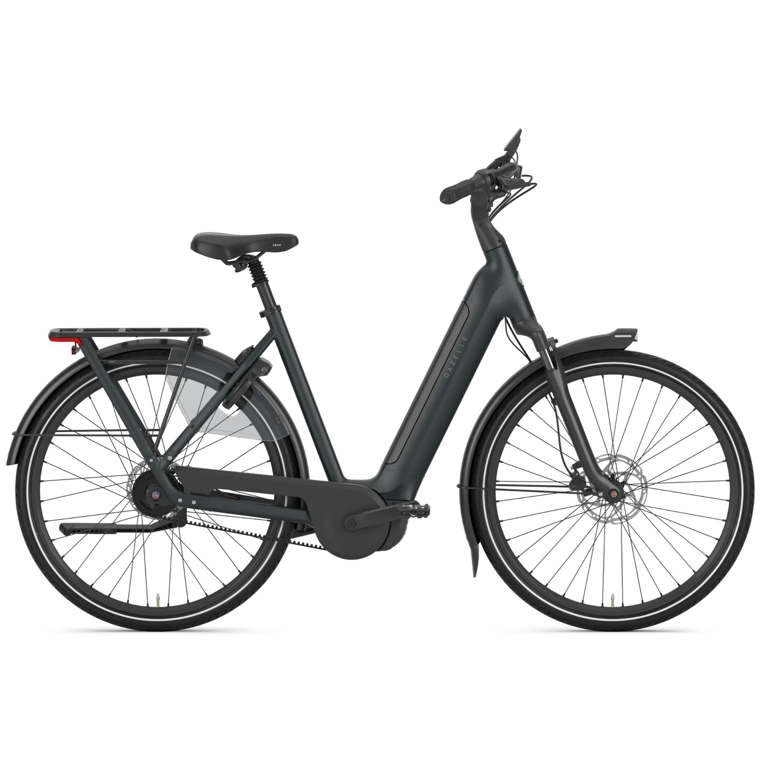 Gazelle Arroyo C5+ Elite RT Belt Komfort E-Bike City Bike Tiefeinsteiger 28" grau