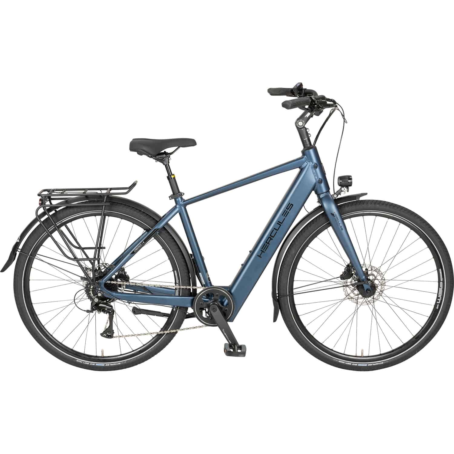 Hercules Urbanico I-8 E-Bike City Bike Herren 28" blau 53 cm