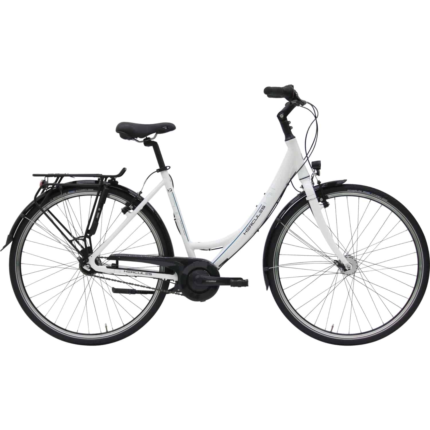 Hercules Valencia Lite R7 City Bike Tiefeinsteiger 28" weiß