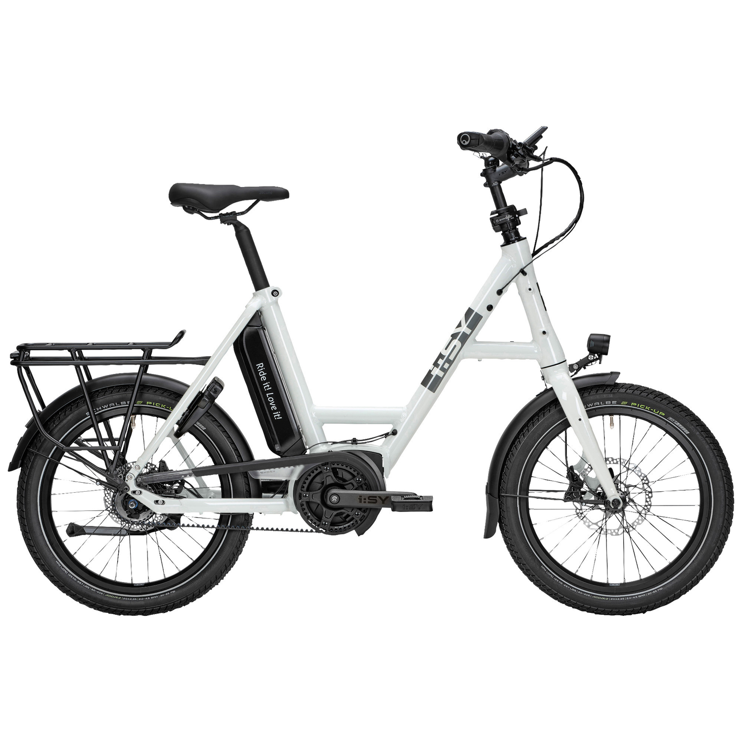 i:SY E5 ZR RT E-Bike Kompaktrad 20" weiß