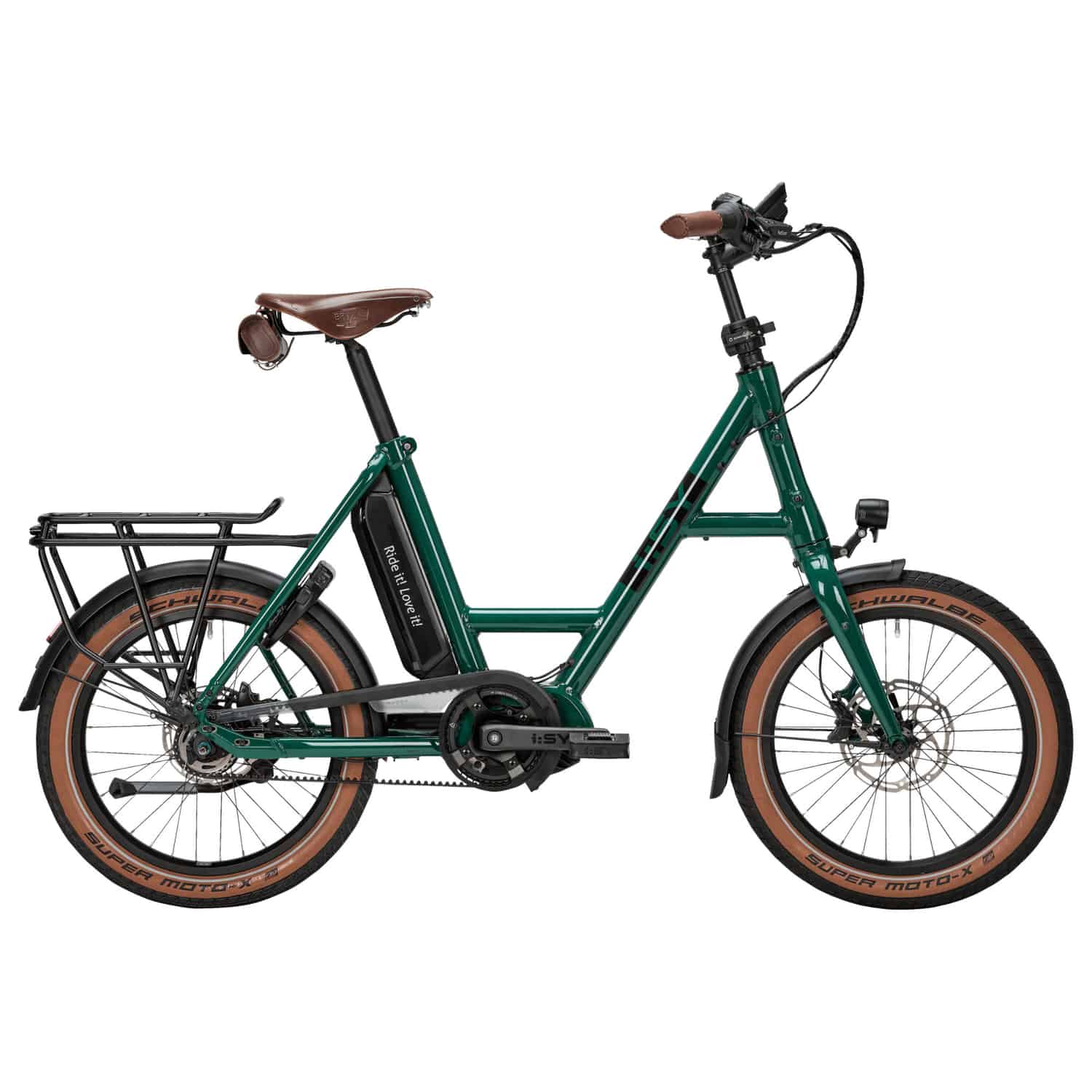 i:SY E5 ZR F CX Century E-Bike Kompaktrad 20" grün