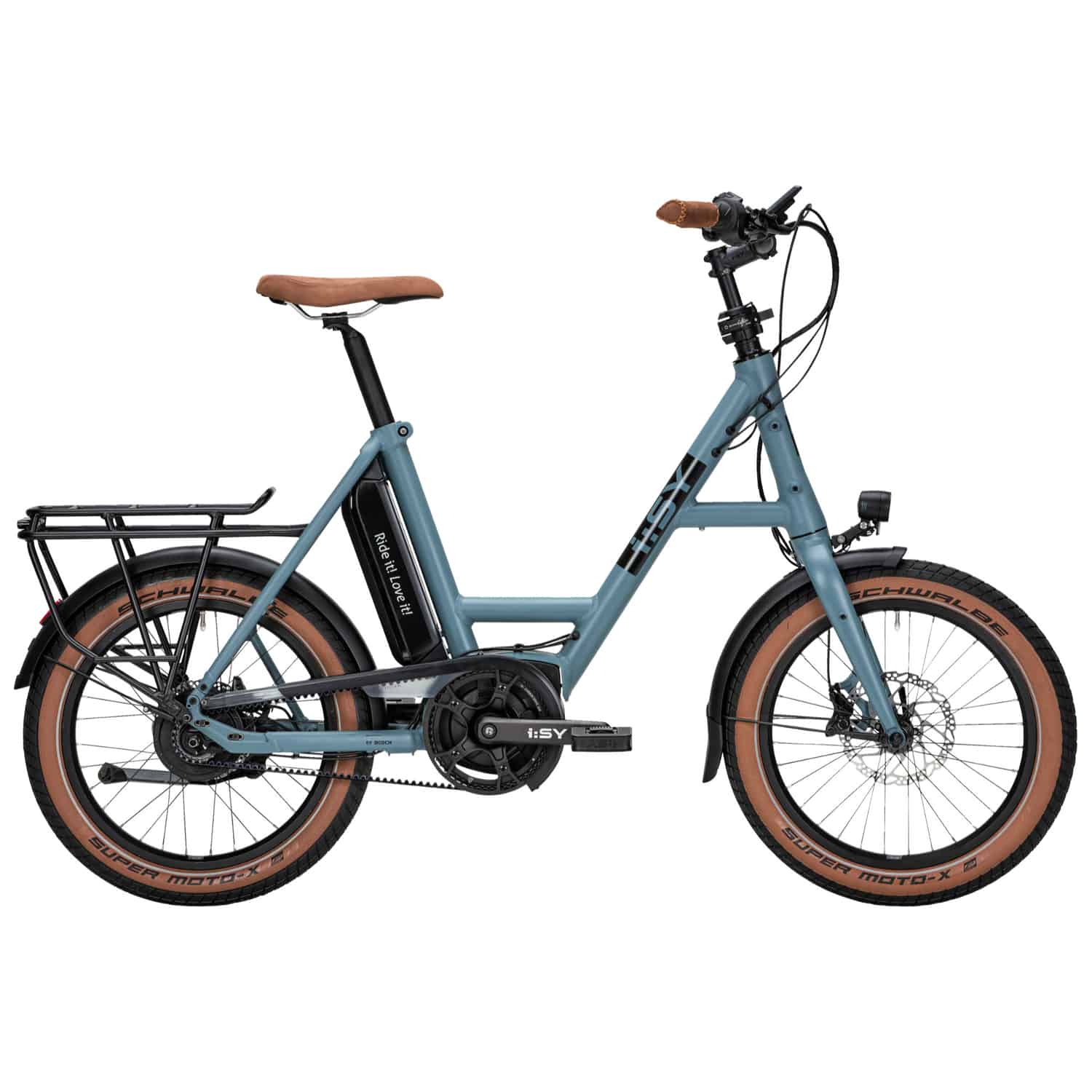 i:SY N3.8 ZR B E-Bike Kompaktrad 20" blau