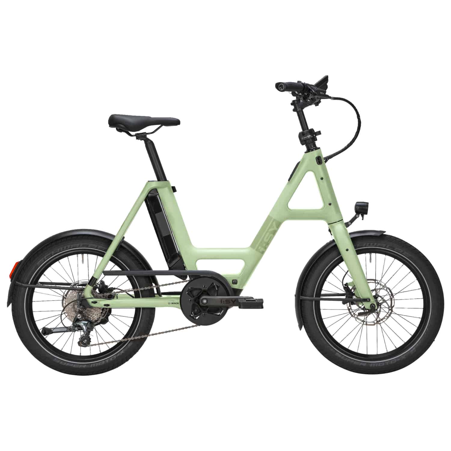 i:SY Skyfly S10 Performance SX E-Bike Kompaktrad 20" grün