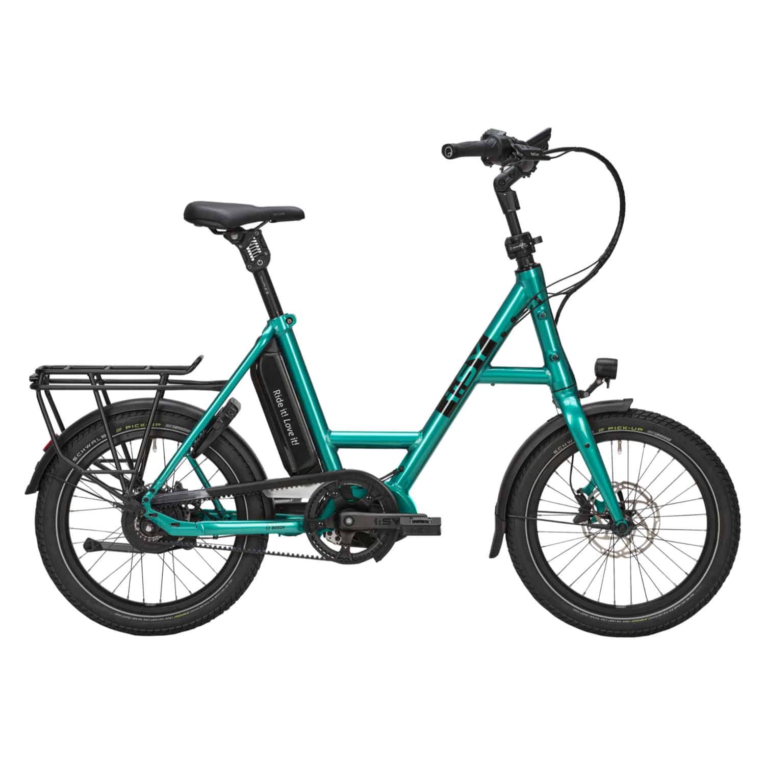 i:SY N3.8 ZR CX Comfort E-Bike Kompaktrad grün 20"