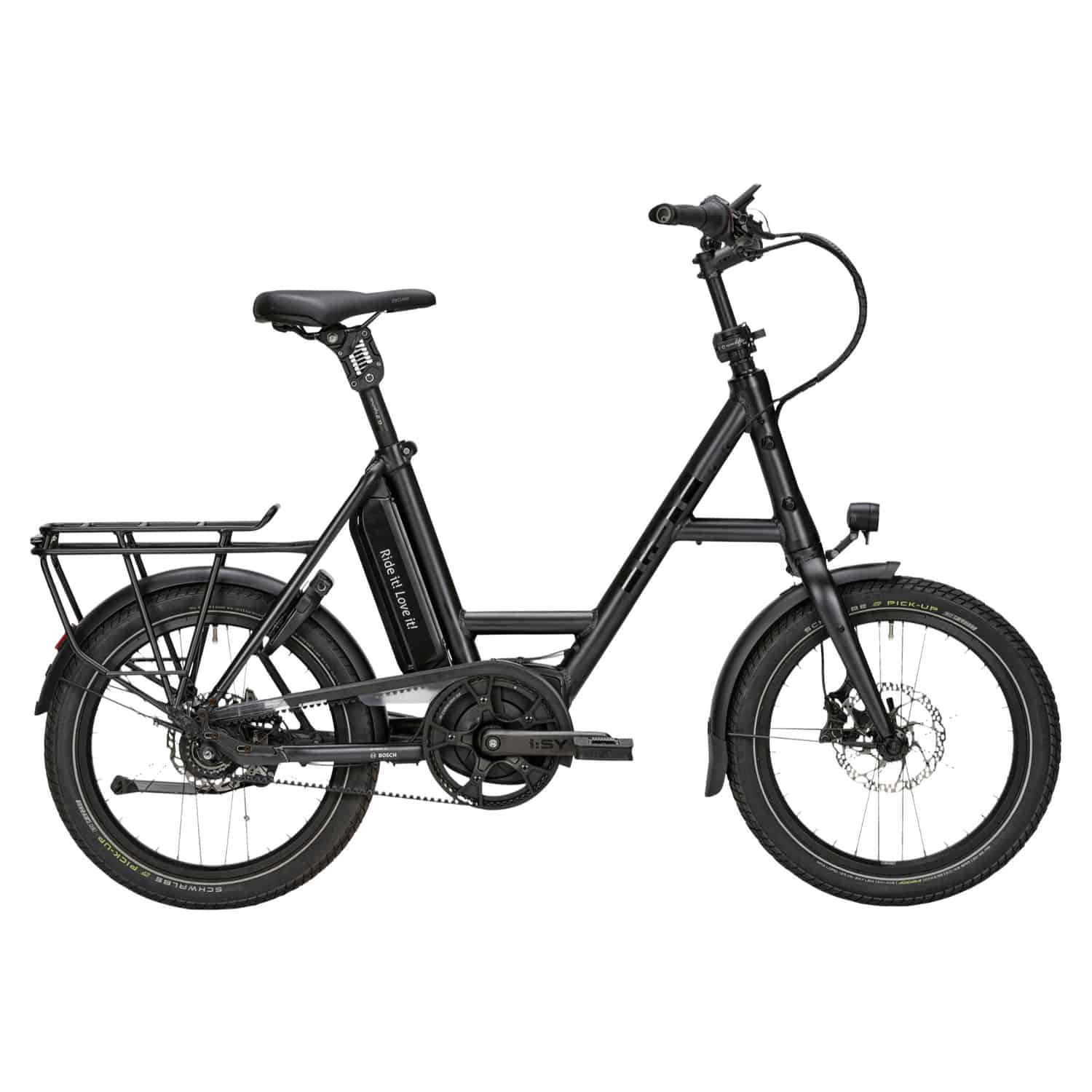 i:SY S8 ZR RT Belt 545 Kompaktrad 20" schwarz