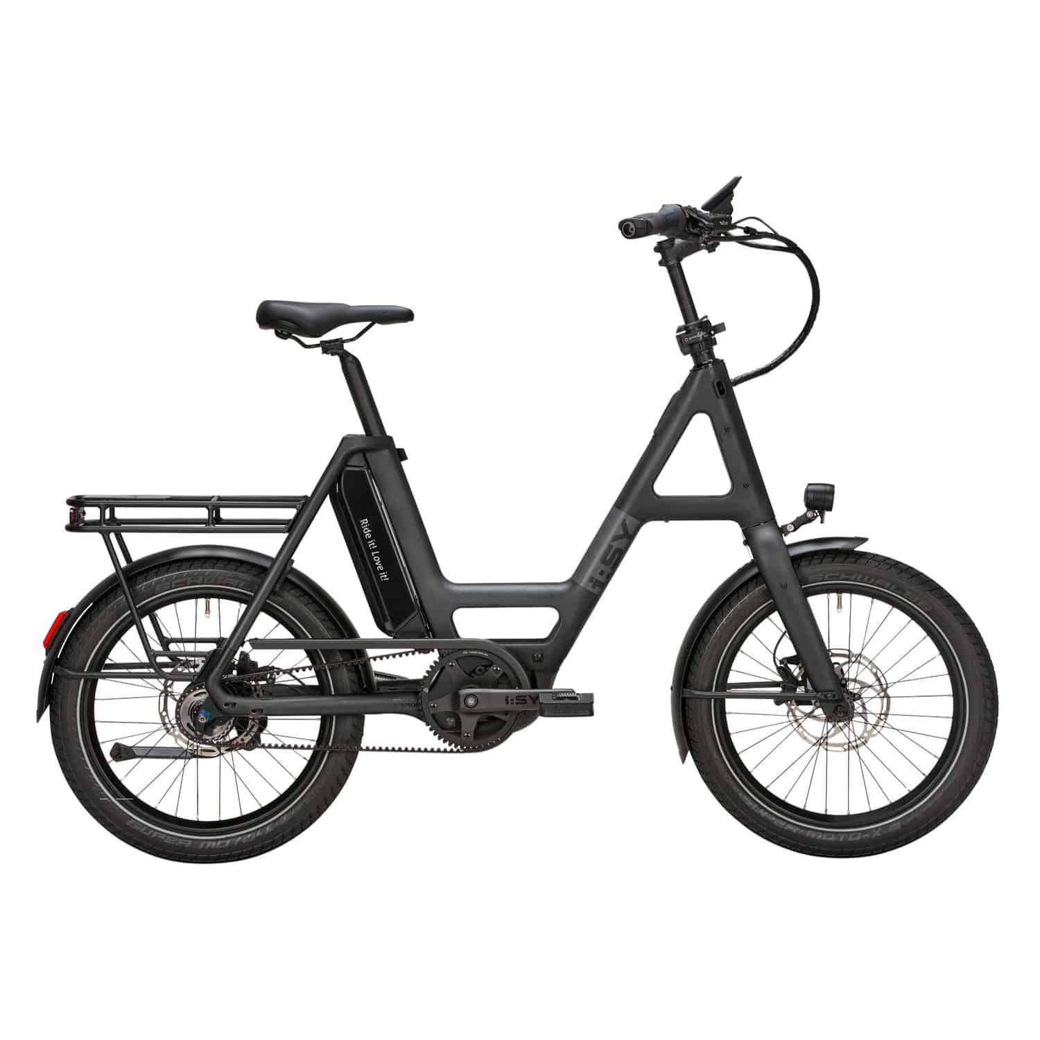 i:SY Skyfly E5 ZR F CX 545 E-Bike Kompaktrad 20" schwarz