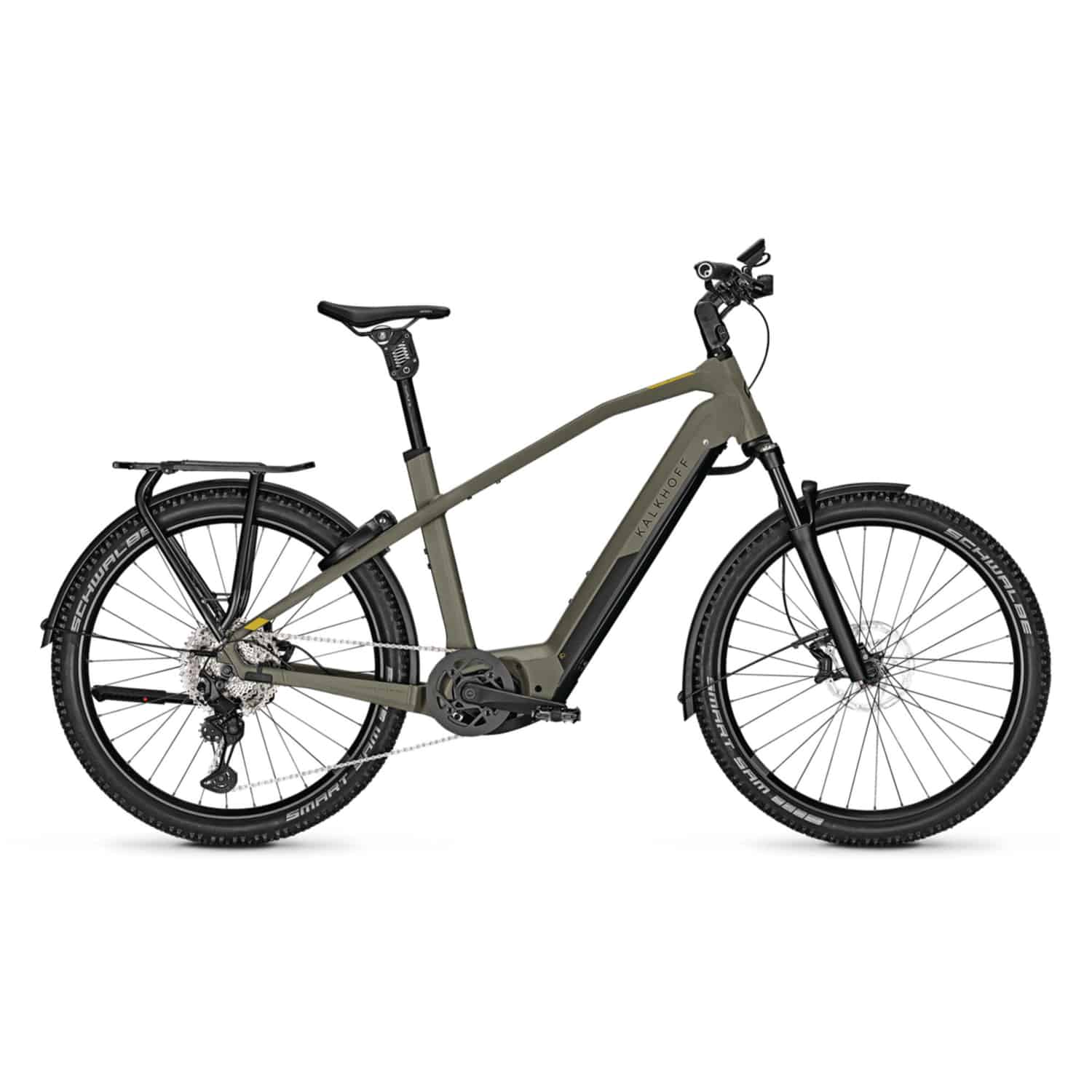 Kalkhoff Entice 7.B Advance SUV E-Bike Trekkingrad Herren 27,5" grün